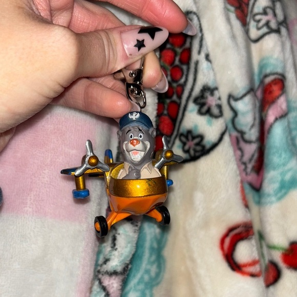 Vintage 1989 Talespin Baloo Seaplane keychain - Picture 8 of 8